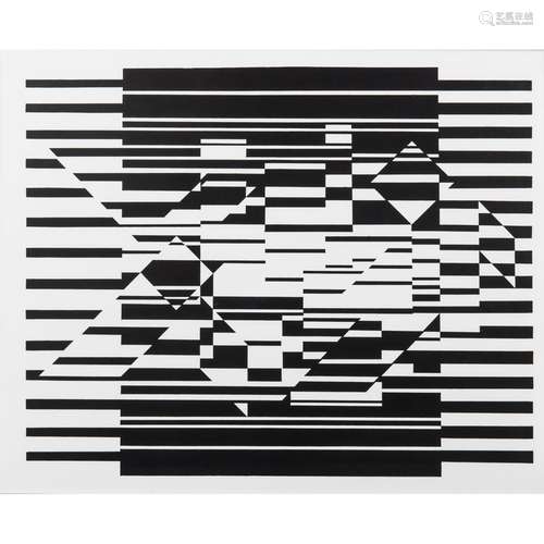 VICTOR VASARELY (1906-1997) SÉRIE DES NOIRS ET BLANCS, 1955-...