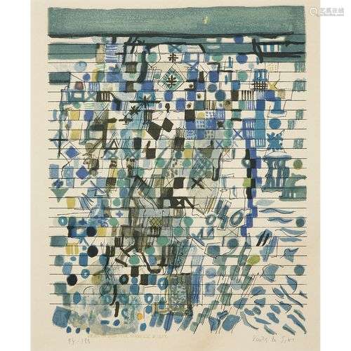 MARIA HELENA VIEIRA DA SILVA (1908-1992) LE JARDIN DE LUCILE...