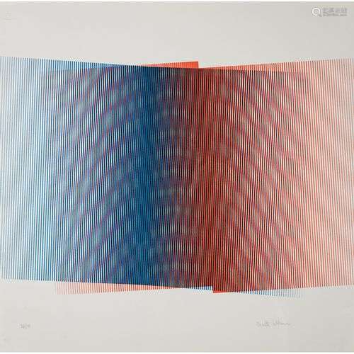 WALTER LEBLANC (1932-1986) COMPOSITION CINÉTIQUE Lithographi...