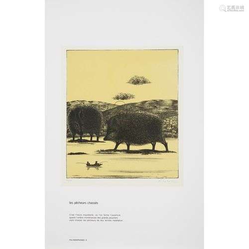 FRANÇOIS-XAVIER LALANNE (1927-2008) LES PÊCHEURS CHASSÉS, 19...