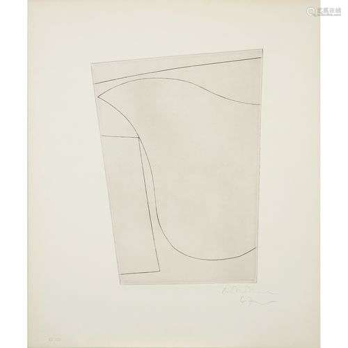 ƒ BEN NICHOLSON (1894-1982) HALF MUG, HALG JUG, 1967 Aquatin...