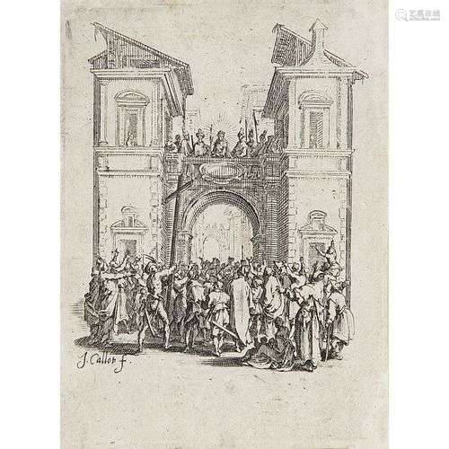 JACQUES CALLOT (1592-1635) LA PETITE PASSION : 3 planches de...