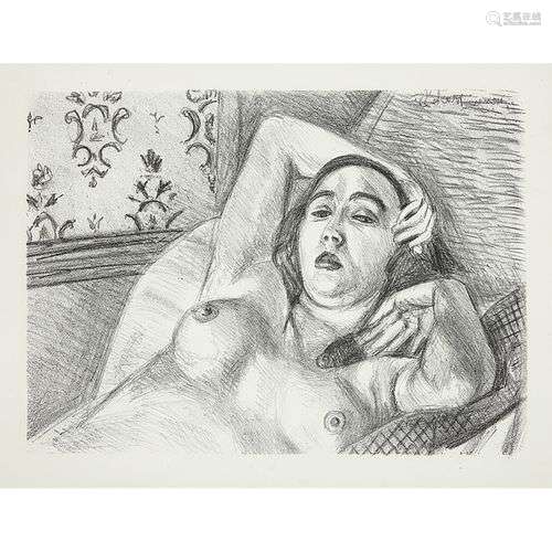 HENRI MATISSE (1869-1954) LE REPOS DU MODÈLE,1922 Lithograph...