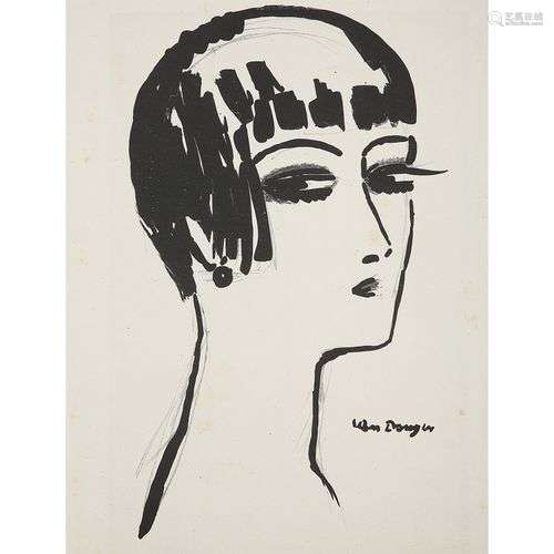 KEES VAN DONGEN (1877-1968) LES CHEVEUX COURTS, 1924 Planche...