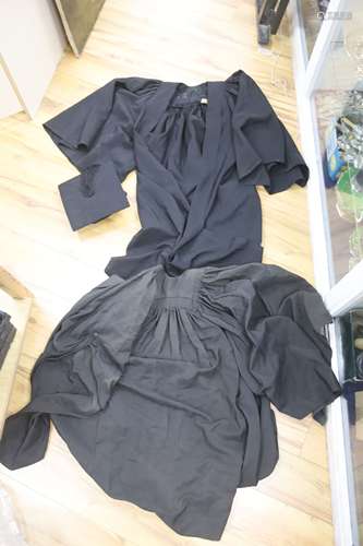 Two Academic gowns c.1950