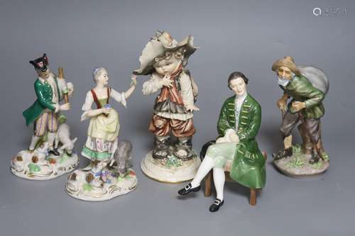 A Doulton figure 'A Gentleman from Williamburg', HN2227, fou...