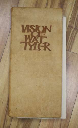 Graham Clarke, limited edition folio, 'Vision of Wat Tyler',...