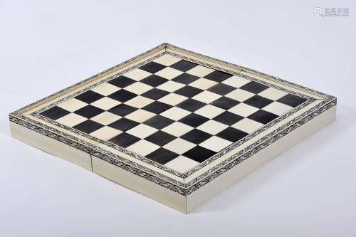 A Chess and backgammon games board
