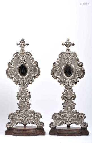 A pair of reliquaries