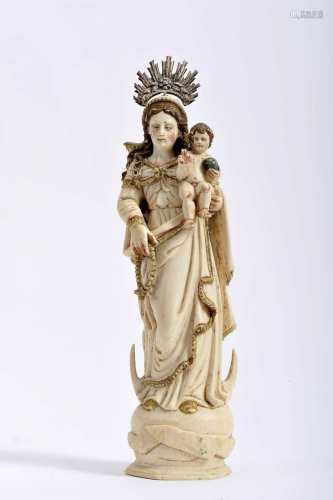 Our Lady of the Rosary with the Child Jesus