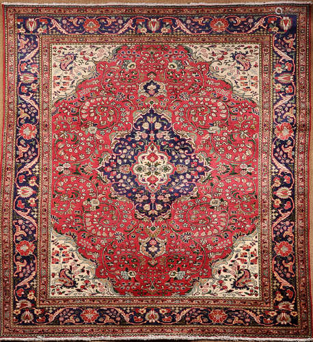 A Tabriz carpet