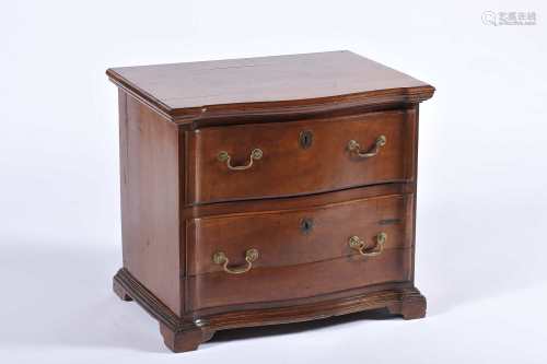A small chest of drawers