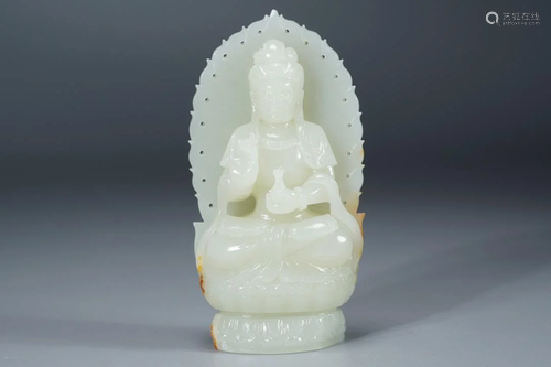 CHINESE HETIAN JADE GUANYIN