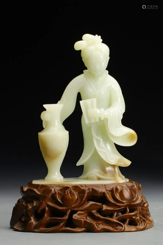 CHINESE HETIAN JADE ORNAMENT