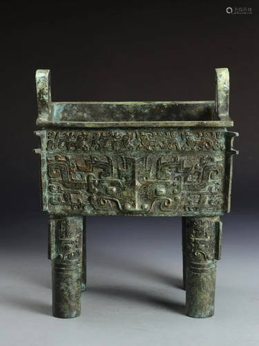 CHINESE BRONZE CENSER