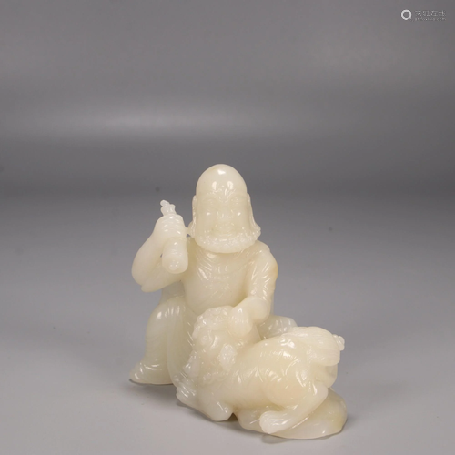 CHINESE HETIAN JADE ORNAMENT