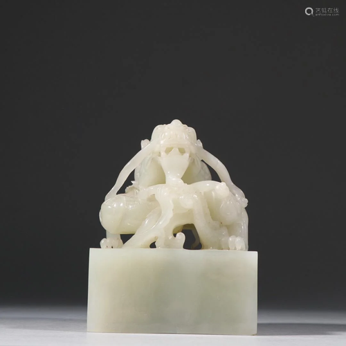 CHINESE HETIAN JADE SEAL