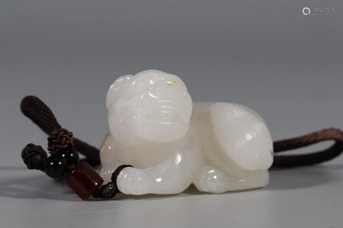 CHINESE HETIAN JADE PENDANT