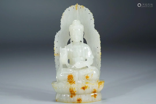 CHINESE HETIAN JADE GUANYIN