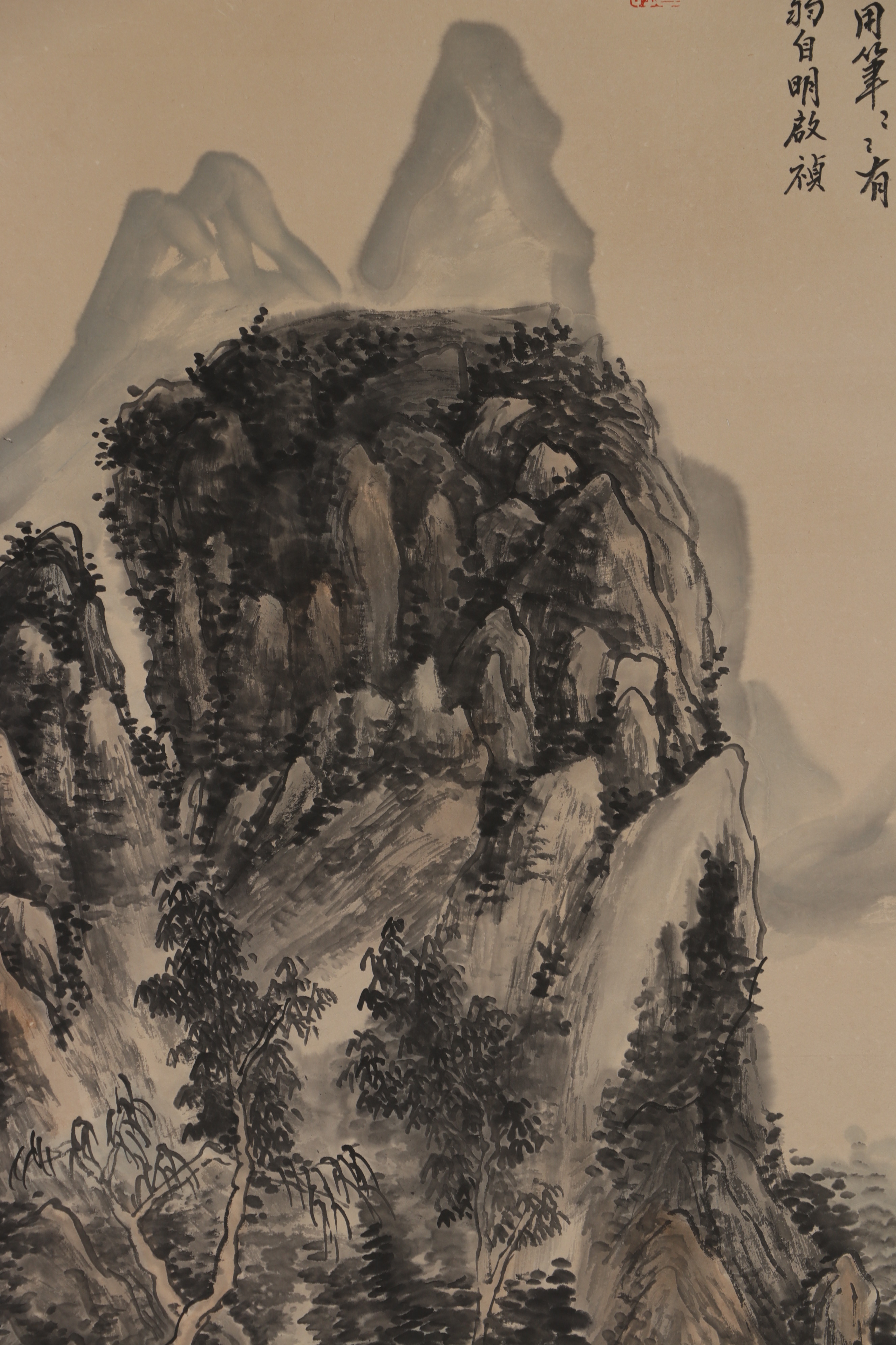 黄宾虹山水画早期图片