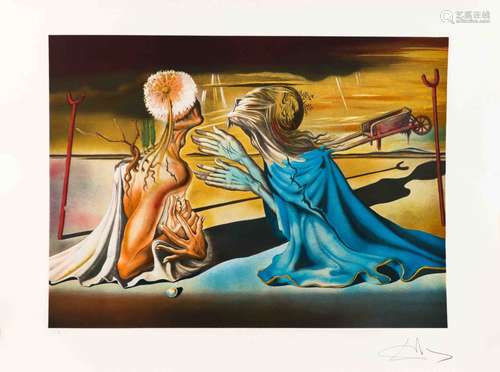 Salvador DALI (1904-1989) Tristan et Yseult Lithographie en ...