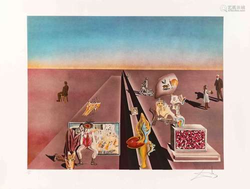 Salvador DALI (1904-1989) Premier jour de Printemps Lithogra...