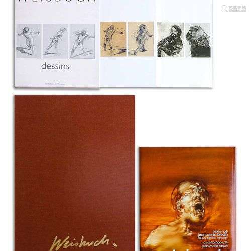 Claude WEISBUCH (1927-2014) Lot de trois ouvrages - 