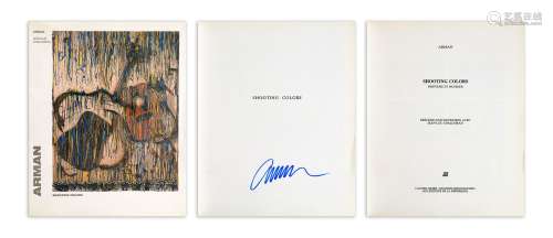 ARMAN (1928-2005) Shooting Colors - 1989 Textes de Jean-Luc ...