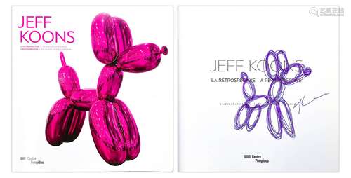 Jeff KOONS (né en 1955). Balloon dog - 2015. Catalogue de l’...