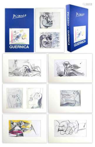 Pablo PICASSO (1881-1973), d’après Guernica - 1990. Texte de...