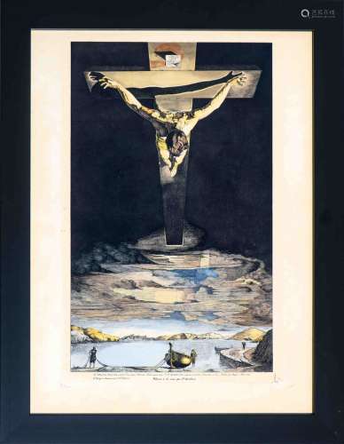Salvador DALI (1904-1989) Le Christ Saint Jean de la Croix G...