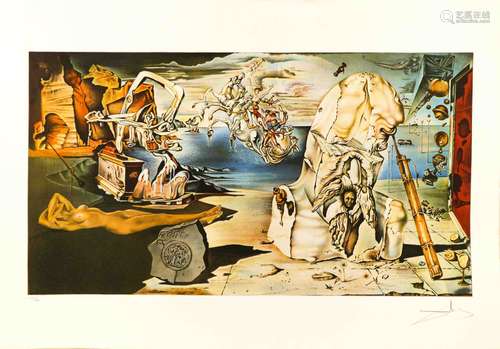 Salvador DALI (1904-1989) L'Apothéose d'Homère Lithographie ...