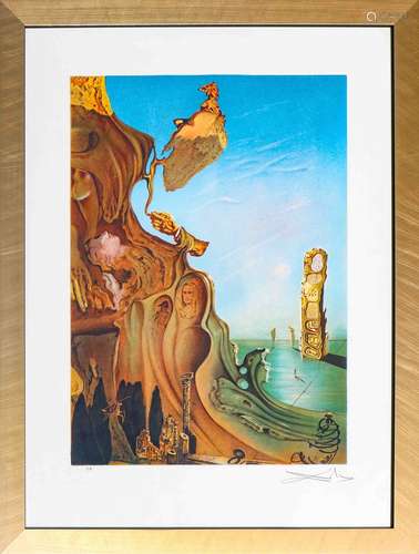 Salvador DALI (1904-1989) Le monument impérial Lithographie ...