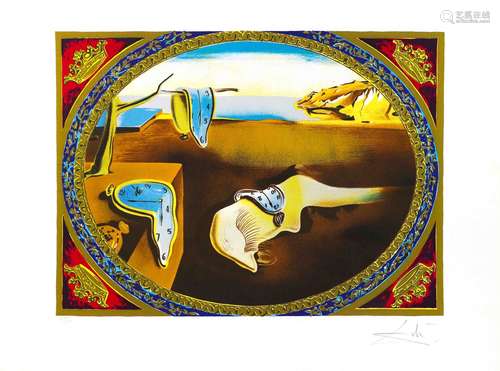 Salvador DALI (1904-1989). Persistance de la mémoire. Lithog...