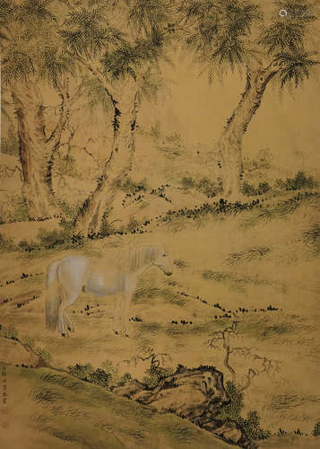 The Horse,Painting by Giuseppe Castiglione