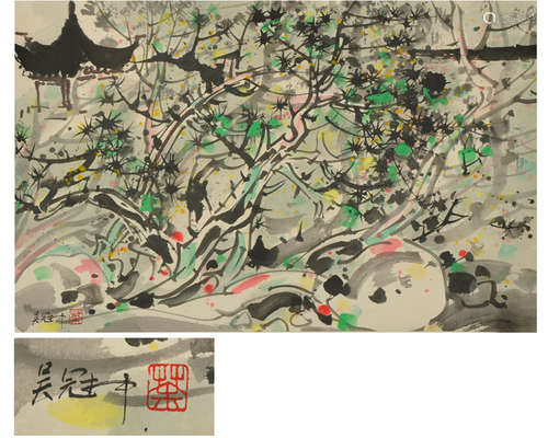 Suzhou Gardens，by Wu Guanzhong