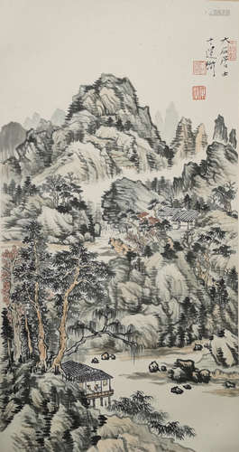 Chinese Landscape Painting by Tang Yun