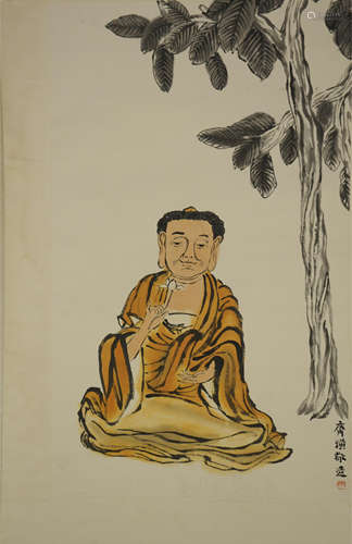 The Buddha,by Qi Baishi