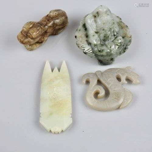 Objets en jade.