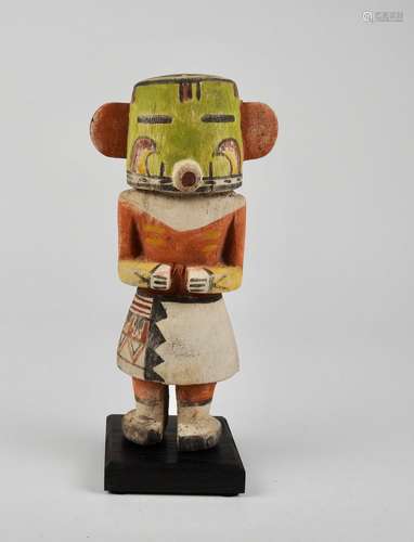 Statuette représentation d’une poupée kachina esprit des anc...