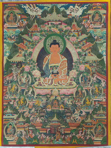 A Tibet Thangka