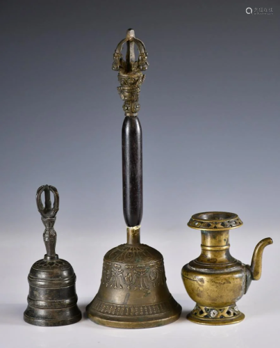 Three Bronze Instruments