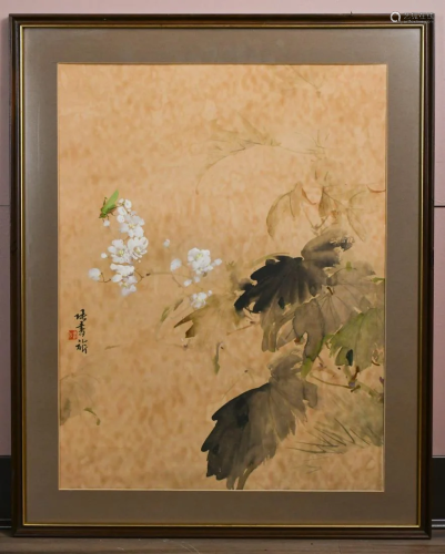 Zhang Shuqi (1900-1957) Flowers