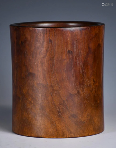 A Hardwood Brush Pot, Republican Period