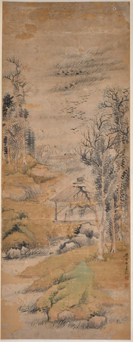 After Wang Jian (1598-1677) Landscapes, Hanging Sc