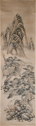 Landscape, Hanging Scroll