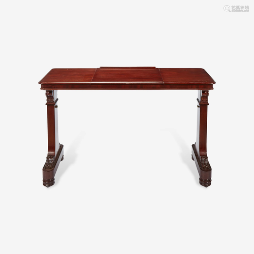 A George IV Rosewood Writing Table* Second quarter 19th