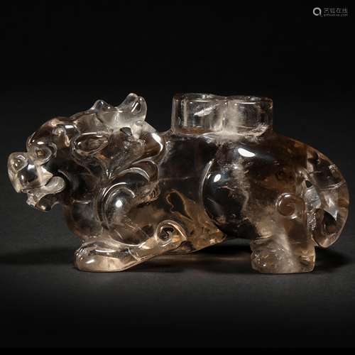 Crystal Ornament in Beast form from Qing