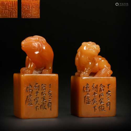 Yellow Stone Seal in Beast form from Qing