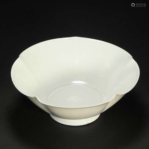 Ding Kiln Flower Bowl from Song